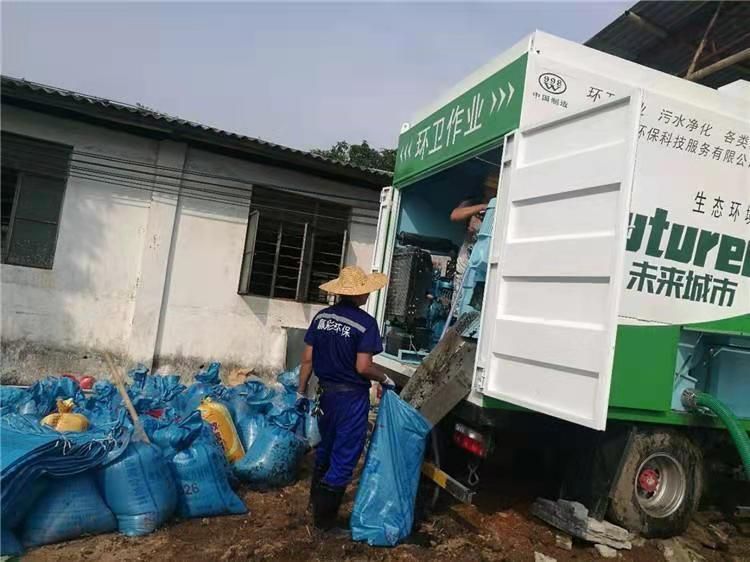 托克逊工业污泥压干处理